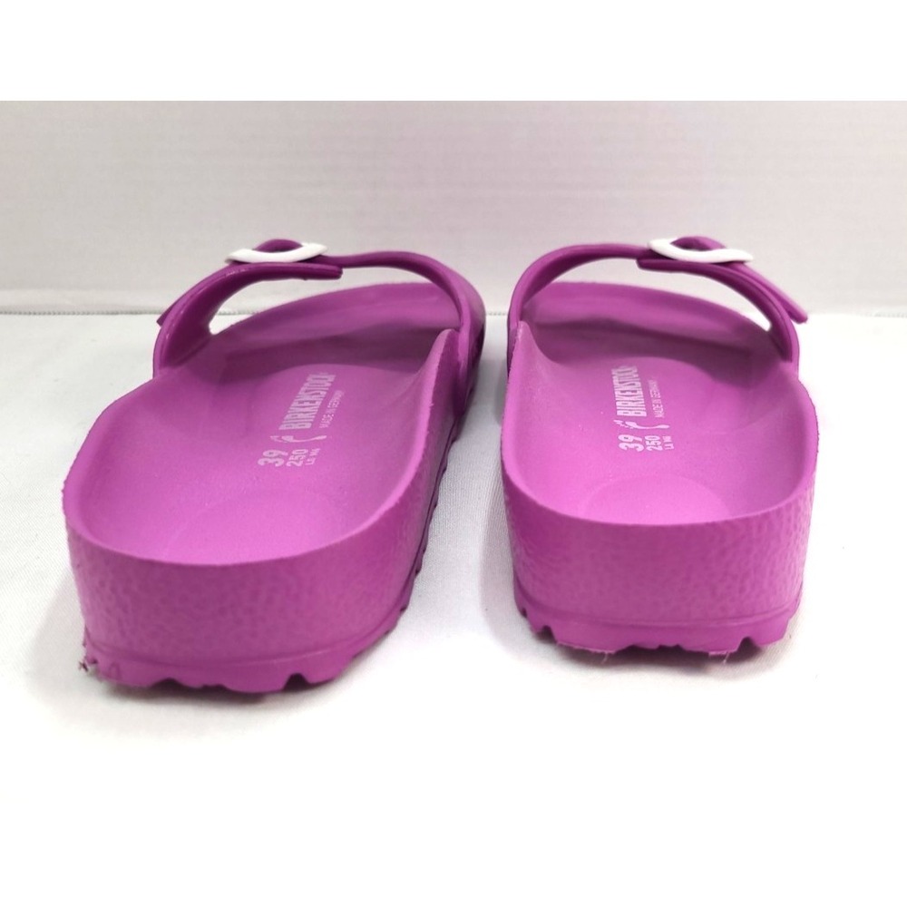 Birkenstock Sandals Madrid Essentials EVA Womens 39 US 8-8.5 Pink Slide Beach - Picture 7 of 10